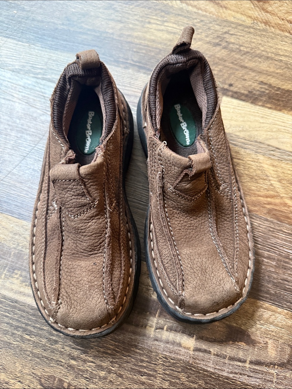Brown Slip-On kids Casual Shoes